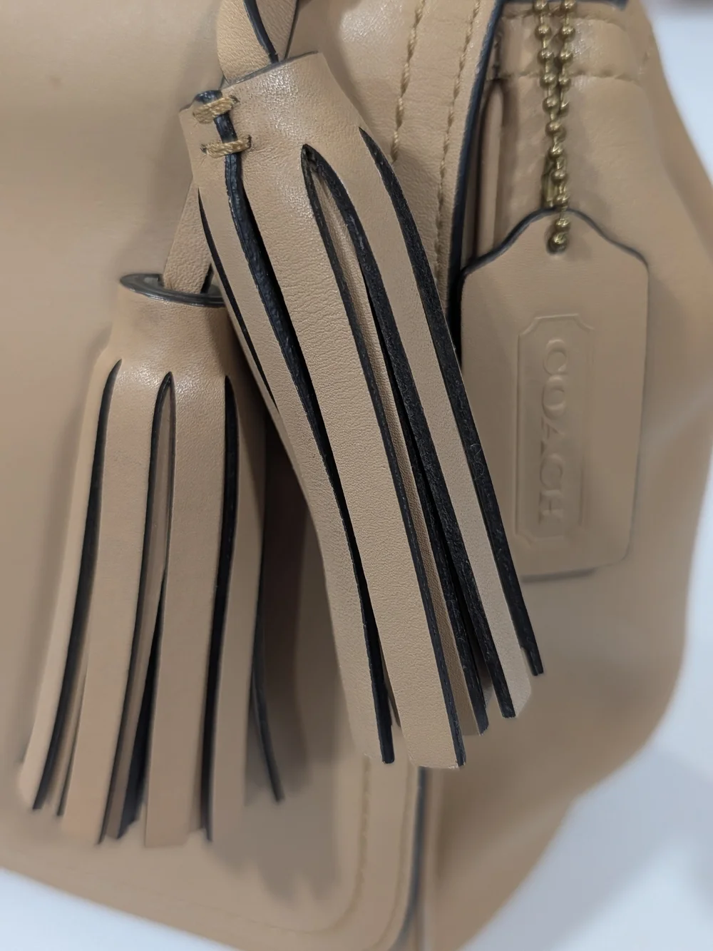 Coach Legacy Romy Top Handle Crossbody Tan K1294-22383